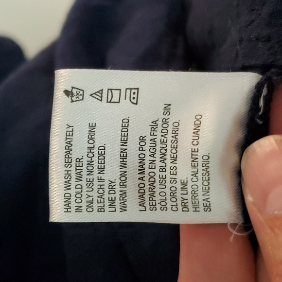 Bila Navy Embroidered Top XXL - Picture 6 of 7